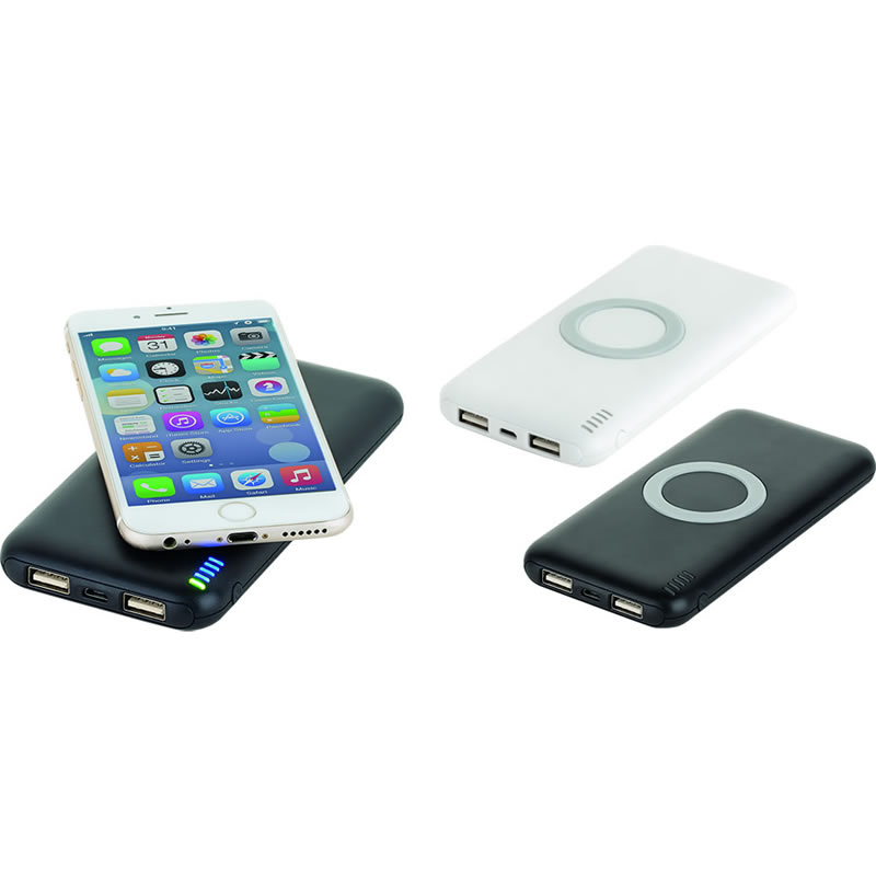 8000 mAh Wireless Power Bank Mobil Şarj Cihazı