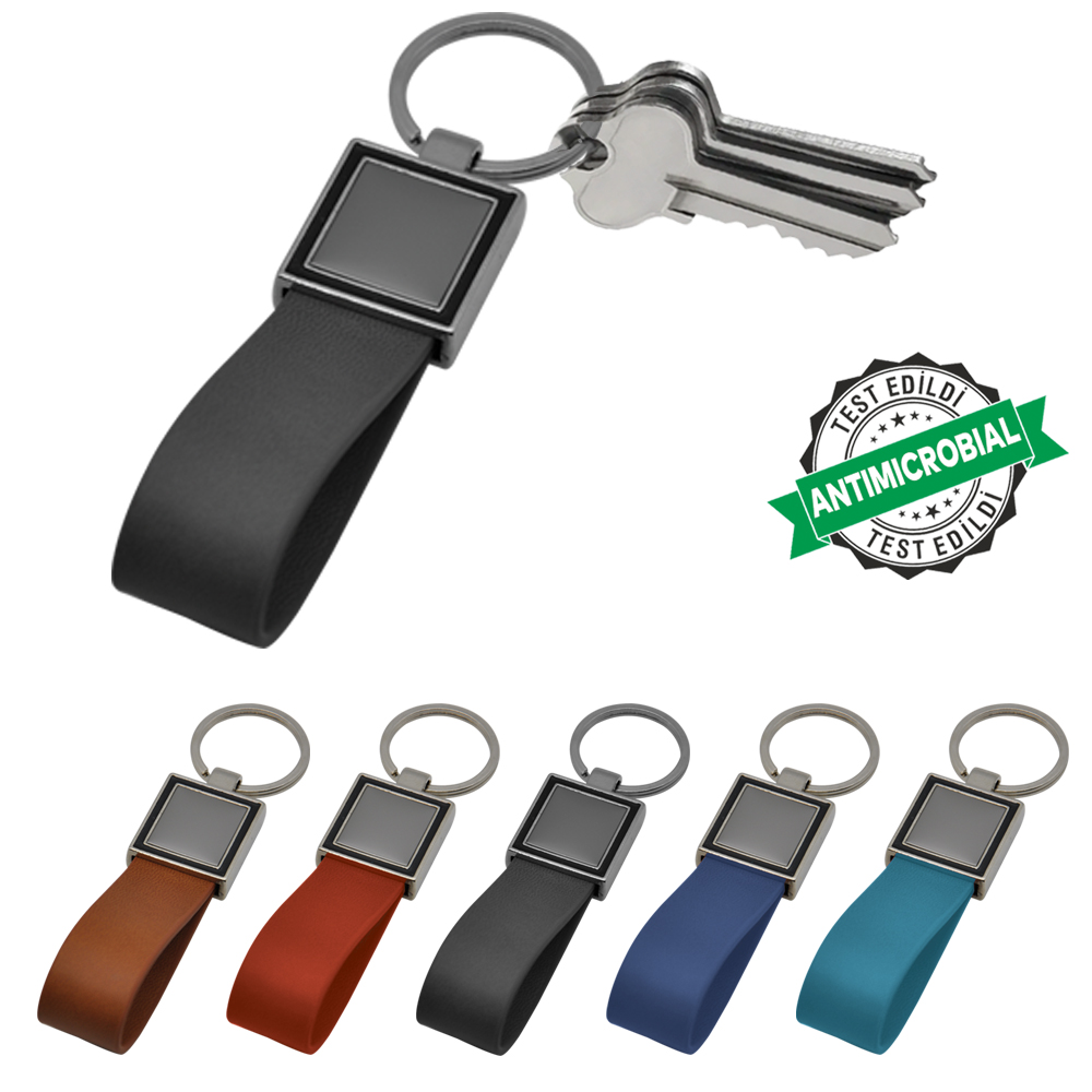 Antibakteriyel Termo Deri Anahtarlık
